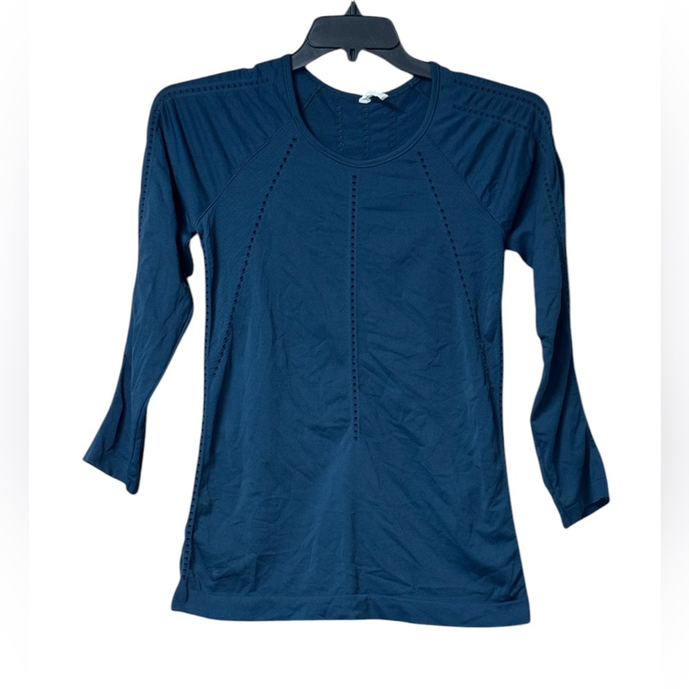 EUC Athleta Foothill Seamless Long Sleeve Shirt Sz Small